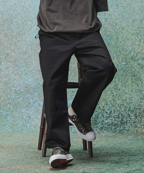 THEOREM(セオレム)の「mp14977- Hard Workers Wide Chino Pants ワイドチノパンツ(TRM-3661)(チノパンツ・メンズ・ネイビー/ベージュ/ブラック・S/L/M/XL)」の12枚目の写真