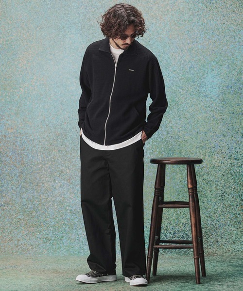 THEOREM(セオレム)の「mp14977- Hard Workers Wide Chino Pants ワイドチノパンツ(TRM-3661)(チノパンツ・メンズ・ネイビー/ベージュ/ブラック・S/L/M/XL)」の14枚目の写真