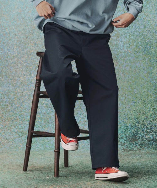 THEOREM(セオレム)の「mp14977- Hard Workers Wide Chino Pants ワイドチノパンツ(TRM-3661)(チノパンツ・メンズ・ネイビー/ベージュ/ブラック・S/L/M/XL)」の17枚目の写真