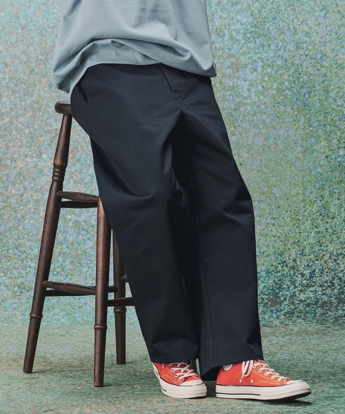 THEOREM(セオレム)の「mp14977- Hard Workers Wide Chino Pants ワイドチノパンツ(TRM-3661)(チノパンツ・メンズ・ネイビー/ベージュ/ブラック・S/L/M/XL)」の18枚目の写真