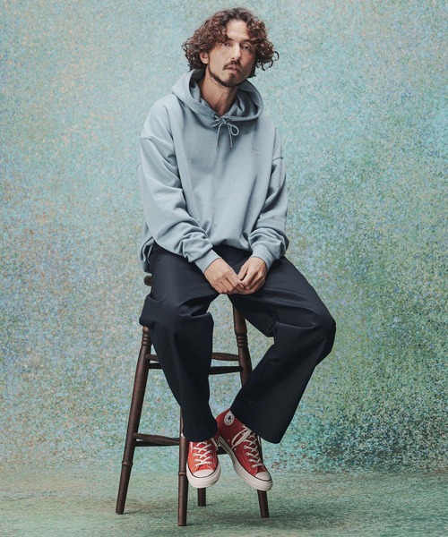THEOREM(セオレム)の「mp14977- Hard Workers Wide Chino Pants ワイドチノパンツ(TRM-3661)(チノパンツ・メンズ・ネイビー/ベージュ/ブラック・S/L/M/XL)」の19枚目の写真