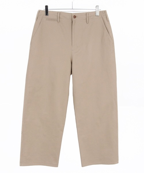 THEOREM(セオレム)の「mp14977- Hard Workers Wide Chino Pants ワイドチノパンツ(TRM-3661)(チノパンツ・メンズ・ネイビー/ベージュ/ブラック・S/L/M/XL)」の22枚目の写真