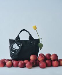 ear PAPILLONNERショルダー付き樹脂パーツトートバッグ イアパピヨネ WEB限定カラーあり》ショルダー付き/樹脂パーツトートバッグLサイズ