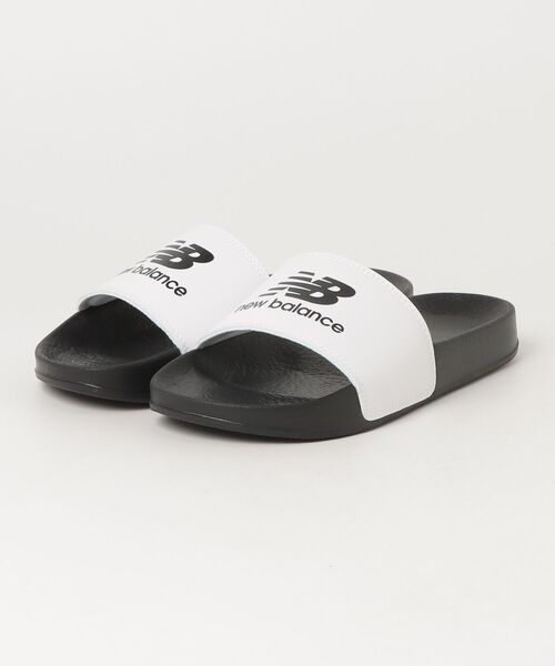 NEW BALANCE(ニューバランス)の「ニューバランス New Balance 50 v1 Slide Sandal(サンダル・メンズ・ホワイト×ブラック・23.0cm/24.0cm/25.0cm/26.0cm/27.0cm/28.0cm)」の1枚目の写真