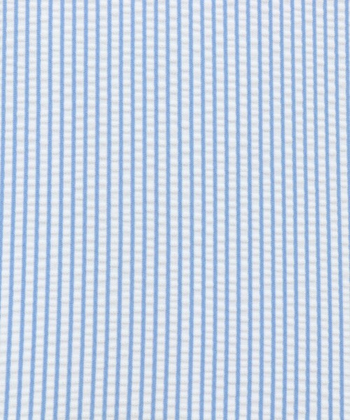 NOLLEY’S(ノーリーズ)の「《ビジカジ対応》トリコットサッカーテープ ボタンダウン半袖シャツ 26SS(シャツ/ブラウス・メンズ・オフホワイト/ブルー系その他/ネイビー・S/M/L/XL/XXL)」の12枚目の写真