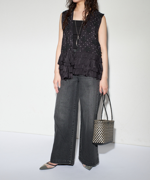 GRISE（グリーズ）の「《追加/WEB+一部店舗限定》GRISEシアーストラップスリングバック（その他シューズ・レディース・ブラック/ベージュ・23cm/22.5cm/22cm/23.5cm/25cm/24.5cm/24cm）」の3枚目の写真