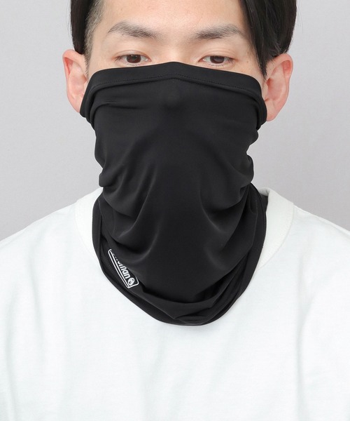 COLEMAN(コールマン)の「COOL&UVカット ストレッチ ネックカバー (接触冷感・UVカット)(ネックウォーマー/スヌード・メンズ・ブラック・FREE)」の6枚目の写真