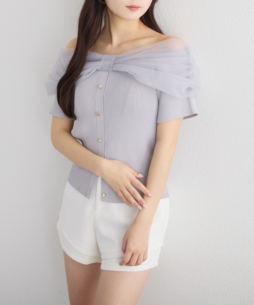 one after another NICE CLAUP(ワンアフターアナザーナイスクラップ)の「レイヤー風ショートパンツ(その他パンツ・レディース・ホワイト/ブラック/グレー・FREE)」の17枚目の写真
