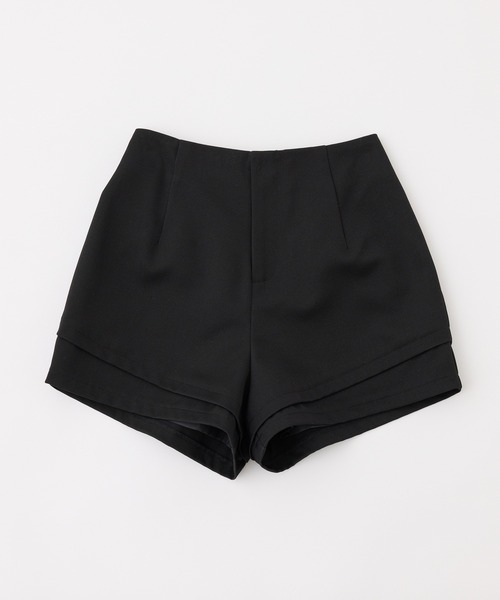 one after another NICE CLAUP(ワンアフターアナザーナイスクラップ)の「レイヤー風ショートパンツ(その他パンツ・レディース・ホワイト/ブラック/グレー・FREE)」の18枚目の写真