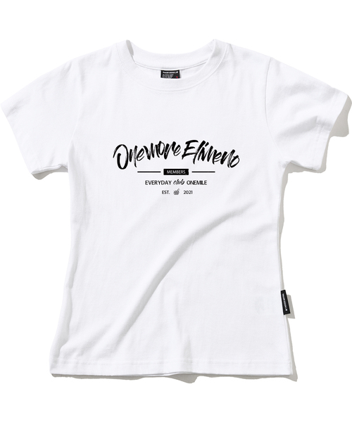 ELIMENO（エリメノ）の「ELメンバーズスリムフィット半袖Tシャツ2カラー（Tシャツ/カットソー・レディース・ホワイト/ブラック・1/2/3）」の2枚目の写真