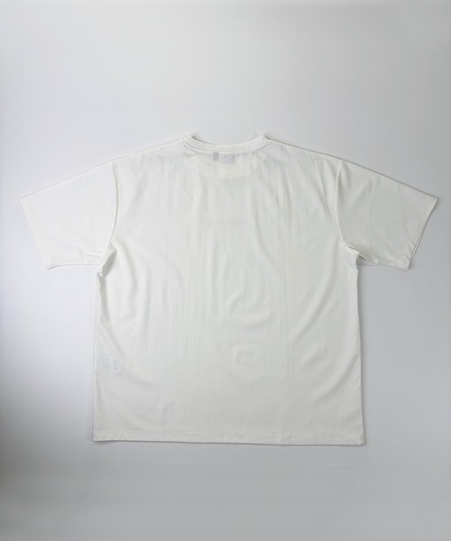 T-MAC OUTING(ティーマック アウティング)の「接触冷感 冷感ポンチ 筆記体ロゴ刺繍 半袖Tシャツ(Tシャツ/カットソー・メンズ・ホワイト/ブラック/グレイッシュベージュ・M/LL/L)」の6枚目の写真