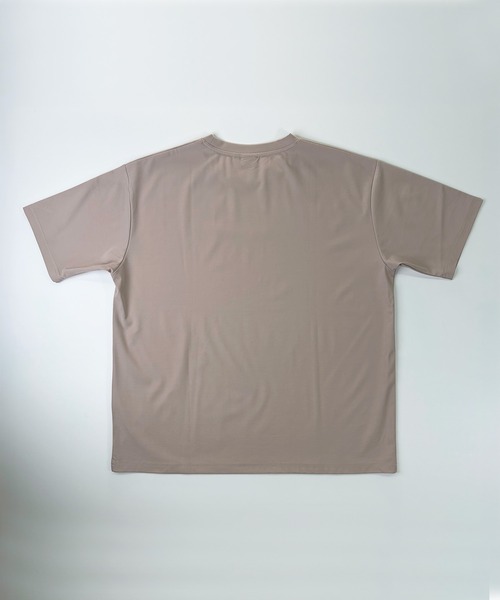 T-MAC OUTING(ティーマック アウティング)の「接触冷感 冷感ポンチ 筆記体ロゴ刺繍 半袖Tシャツ(Tシャツ/カットソー・メンズ・ホワイト/ブラック/グレイッシュベージュ・M/LL/L)」の8枚目の写真