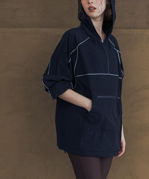 URBAN RESEARCH(アーバンリサーチ)の「『UVカット』Swim URBAN RESEARCH スイム パッカブルアノラック(水着・レディース・キャメル/ネイビー/アイボリー・FREE)」の12枚目の写真