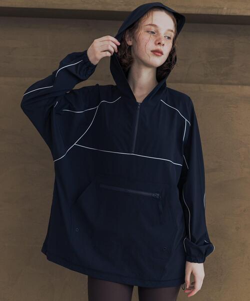 URBAN RESEARCH(アーバンリサーチ)の「『UVカット』Swim URBAN RESEARCH スイム パッカブルアノラック(水着・レディース・キャメル/ネイビー/アイボリー・FREE)」の13枚目の写真