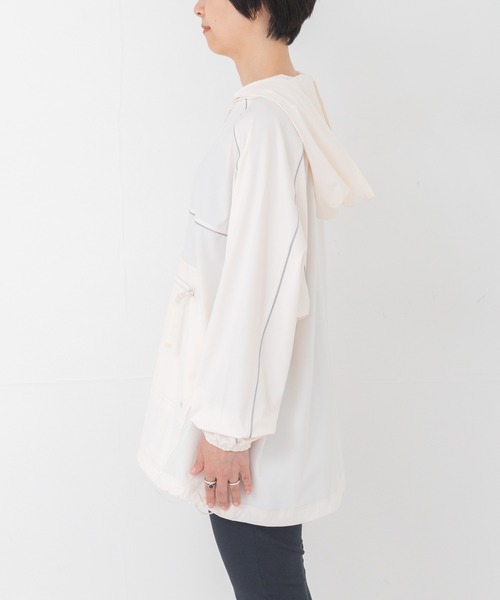 URBAN RESEARCH(アーバンリサーチ)の「『UVカット』Swim URBAN RESEARCH スイム パッカブルアノラック(水着・レディース・キャメル/ネイビー/アイボリー・FREE)」の5枚目の写真