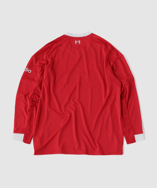 417 EDIFICE(フォーワンセブンエディフィス)の「【Liverpool FC / リバプール FC】ADIDAS HOME MENS REPLICA LS JERSEY(Tシャツ/カットソー・メンズ・レッド・SMALL/MEDIUM/LARGE/X-LARGE)」の2枚目の写真