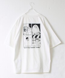 FREDY MAC | 【FREDYMAC/フレディマック】度詰め天竺オジサン刺繍TEE(Tシャツ/カットソー)