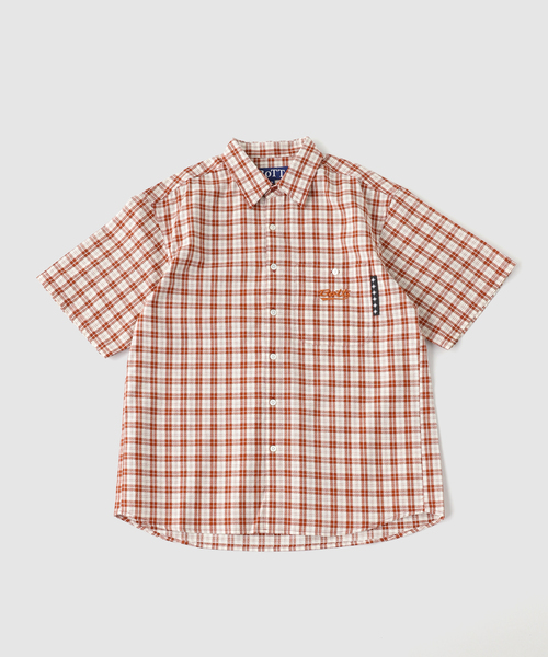 BOTT(ボット)の「BoTT / ボット PLAID SS SHIRT(シャツ/ブラウス・メンズ・レッド/グリーン/ブラック・MEDIUM/SMALL)」の16枚目の写真