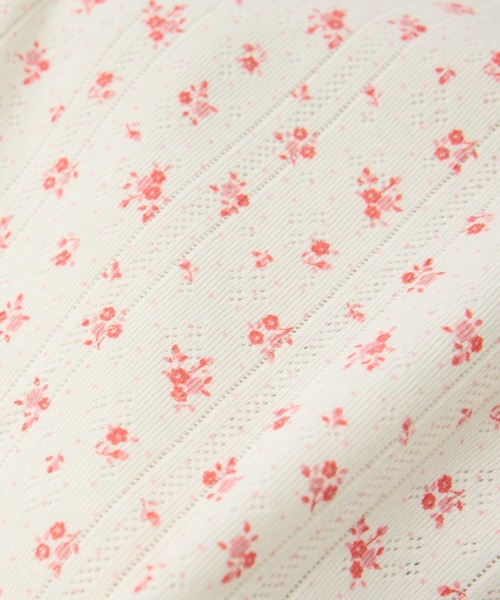 JEMORGAN(ジェーイーモーガン)の「【JEMORGAN/ジェーイーモーガン】花柄キャミソール/JG751-59S/花柄/キャミソール/フライス(キャミソール・レディース・その他1/ネイビー/レッド/ブルー・フリー)」の8枚目の写真
