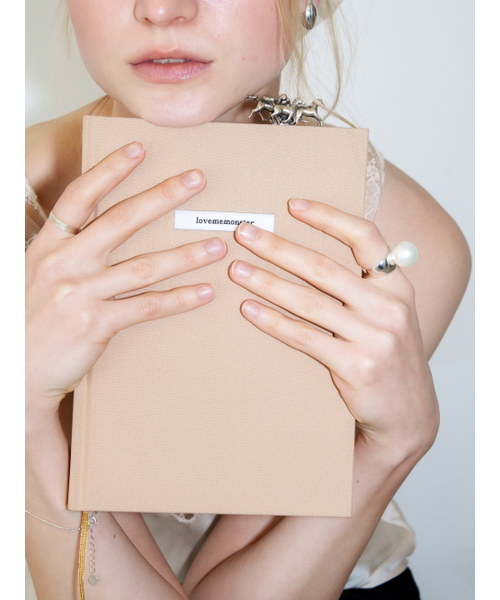 LOVE ME MONSTER(ラブミーモンスター)の「Bold Mood Gem Ring_2COL (L261MRI030)(リング・レディース・ブラック/ホワイト・13/11)」の4枚目の写真