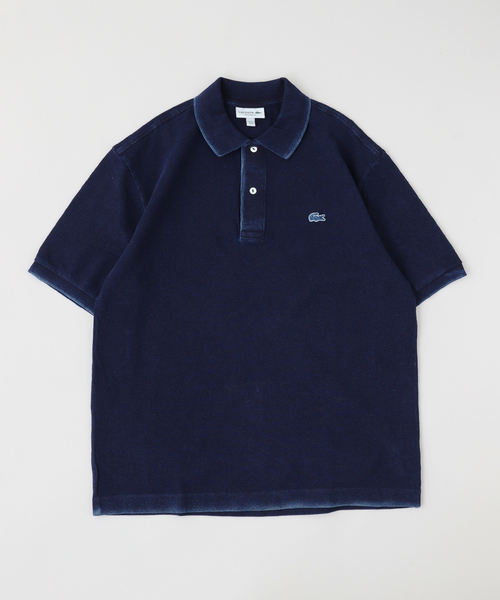 LACOSTE(ラコステ)の「LACOSTE / ラコステ インディゴ ポロシャツ(Tシャツ/カットソー・メンズ・ブルー系その他/コバルトブルー・3/4)」の2枚目の写真