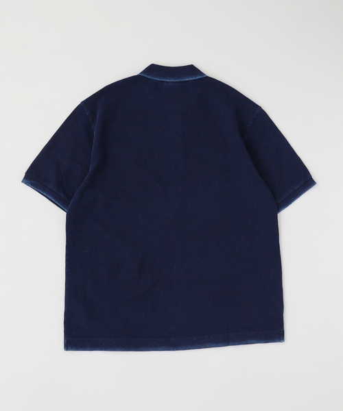 LACOSTE(ラコステ)の「LACOSTE / ラコステ インディゴ ポロシャツ(Tシャツ/カットソー・メンズ・ブルー系その他/コバルトブルー・3/4)」の3枚目の写真