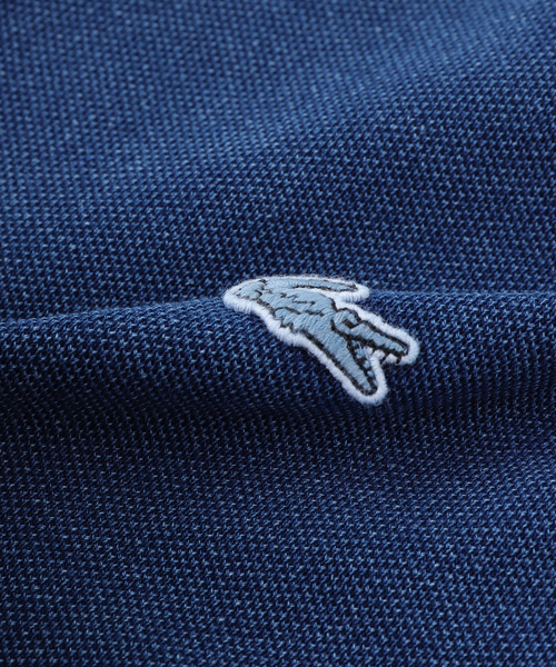 LACOSTE(ラコステ)の「LACOSTE / ラコステ インディゴ ポロシャツ(Tシャツ/カットソー・メンズ・ブルー系その他/コバルトブルー・3/4)」の5枚目の写真