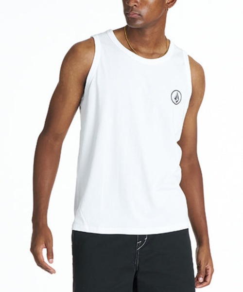 VOLCOM(ボルコム)の「VOLCOM メンズ CHEST STONE TANK タンクトップ 【2026年夏モデル】(タンクトップ・メンズ・イエロー/オリーブ/オフホワイト/ブラック・MEDIUM/X-LARGE/LARGE/SMALL)」の2枚目の写真