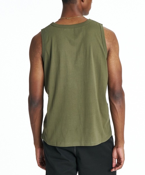VOLCOM(ボルコム)の「VOLCOM メンズ CHEST STONE TANK タンクトップ 【2026年夏モデル】(タンクトップ・メンズ・イエロー/オリーブ/オフホワイト/ブラック・MEDIUM/X-LARGE/LARGE/SMALL)」の7枚目の写真