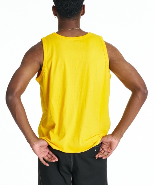VOLCOM(ボルコム)の「VOLCOM メンズ CHEST STONE TANK タンクトップ 【2026年夏モデル】(タンクトップ・メンズ・イエロー/オリーブ/オフホワイト/ブラック・MEDIUM/X-LARGE/LARGE/SMALL)」の8枚目の写真