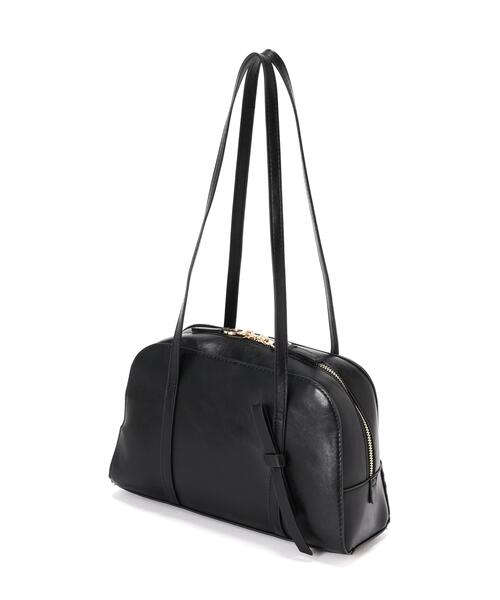 NATURAL BEAUTY BASIC(ナチュラルビューティーベーシック)の「アシメリボンボストン(ボストンバッグ・レディース・ブラック/ダークブラウン・-)」の12枚目の写真