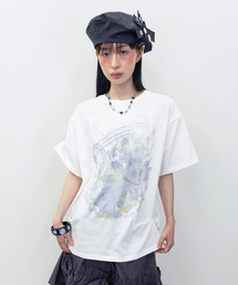 TYPESERVICE（タイプサービス）の「New Me Ruched Top [White]（Tシャツ/カットソー）」