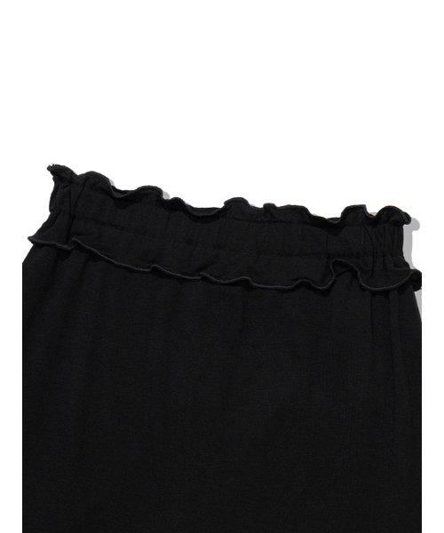 UGLY SHADOW（アグリーシャドウ）の「FRILL CAPRI SKIRT PANTS(BLACK)（その他パンツ・レディース・その他・FREE）」の6枚目の写真