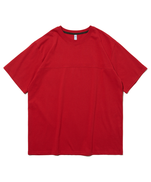 OTHERFITS(アザーフィッツ)の「ディーププレーンプレミアム半袖Tシャツ(レッド)(Tシャツ/カットソー・メンズ・その他・FREE)」の1枚目の写真