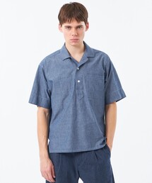 MACKINTOSH PHILOSOPHY（マッキントッシュ フィロソフィー）の「【WEEKENDER】プルオーバーオープンカラーシャツ シャンブレー/チェック（シャツ/ブラウス）」