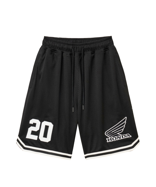 PHYPS MOTORCYCLE(フィップスモーターサイクル)の「Lip Mesh Jersey Shorts Black(その他パンツ・レディース・その他・SMALL/MEDIUM/LARGE/X-LARGE)」の1枚目の写真