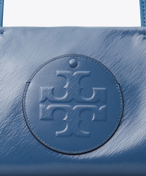 TORY BURCH(トリーバーチ)の「エラ イーストウエスト トートバッグ(トートバッグ・レディース・ホワイト/グリーン/ブルー・ONE SIZE)」の9枚目の写真