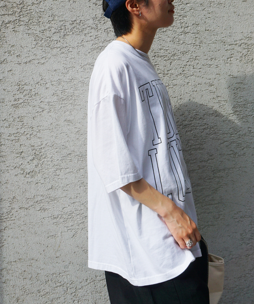 JOURNAL STANDARD LUXE（ジャーナルスタンダード　ラックス）の「《追加２》プリントT TURNS LUCKS（Tシャツ/カットソー・レディース・ブラック/ベージュ・FREE）」の9枚目の写真