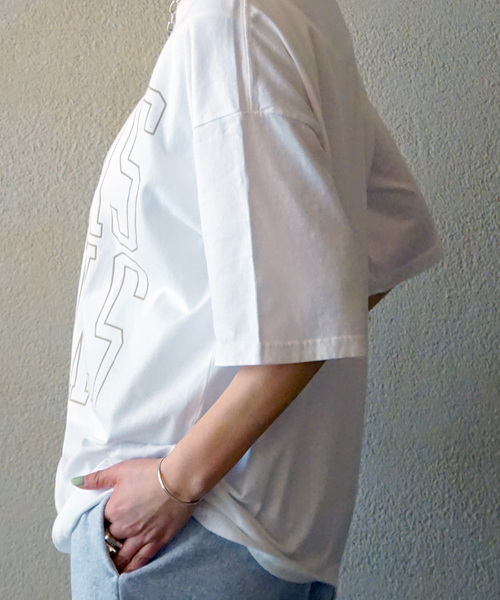 JOURNAL STANDARD LUXE（ジャーナルスタンダード　ラックス）の「《追加２》プリントT TURNS LUCKS（Tシャツ/カットソー・レディース・ブラック/ベージュ・FREE）」の3枚目の写真