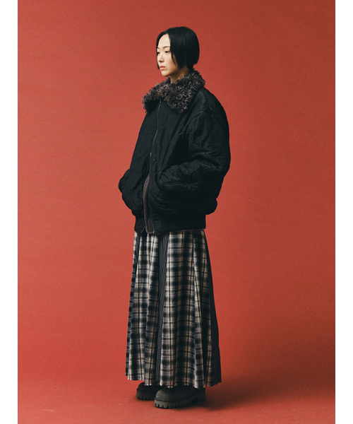 PLZPROJECT(プリーズプロジェクト)の「REVERSIBLE SHEARLING FLIGHT JACKET(ダウンジャケット/コート・レディース・その他・FREE)」の3枚目の写真