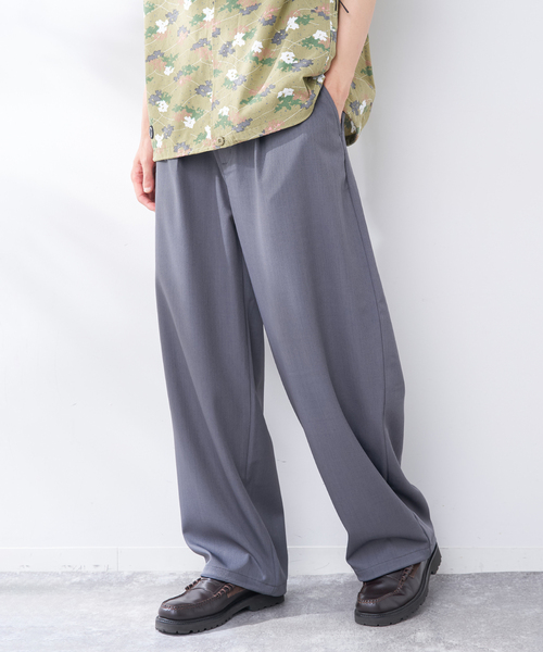 RED KAP(レッドキャップ)の「REDKAP 別注 TR Wide Pants(その他パンツ・メンズ・ブラック/グレー/ネイビー/ブラウン・LARGE/MEDIUM)」の2枚目の写真