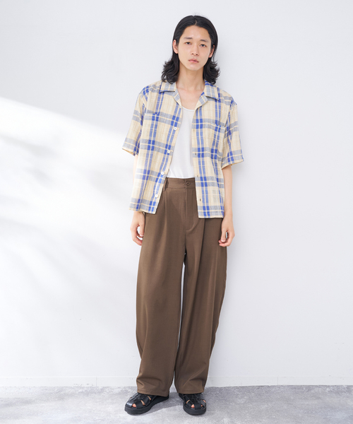 RED KAP(レッドキャップ)の「REDKAP 別注 TR Wide Pants(その他パンツ・メンズ・ブラック/グレー/ネイビー/ブラウン・LARGE/MEDIUM)」の13枚目の写真