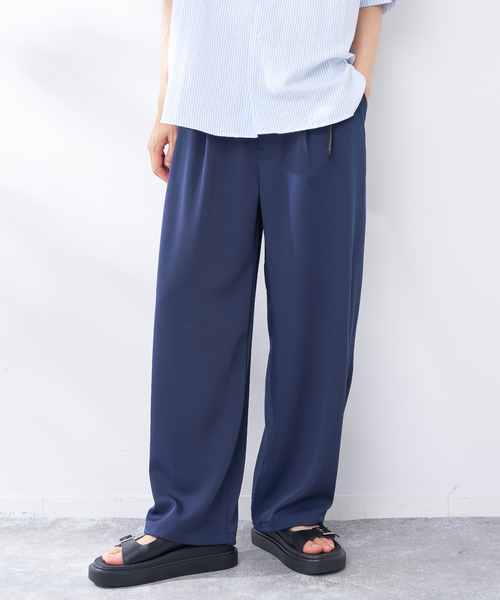 RED KAP(レッドキャップ)の「《接触冷感・ストレッチ》REDKAP 別注 TR Wide Pants(その他パンツ・メンズ・ブラック/グレー/ネイビー/ブラウン・LARGE/MEDIUM)」の6枚目の写真