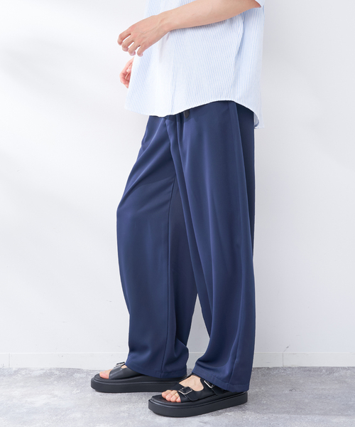 RED KAP(レッドキャップ)の「《接触冷感・ストレッチ》REDKAP 別注 TR Wide Pants(その他パンツ・メンズ・ブラック/グレー/ネイビー/ブラウン・LARGE/MEDIUM)」の7枚目の写真