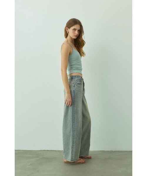 ALEXIA STAM(アリシアスタン)の「Terry Cloth Camisole with Back Logo /パッドinバックロゴキャミソール(キャミソール・レディース・ピンク/ブラウン/ホワイト/ミント・L/M/S)」の10枚目の写真