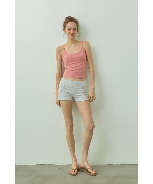 ALEXIA STAM(アリシアスタン)の「Terry Cloth Camisole with Back Logo /パッドinバックロゴキャミソール(キャミソール・レディース・ピンク/ブラウン/ホワイト/ミント・L/M/S)」の15枚目の写真