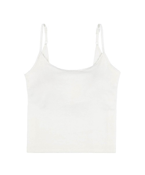 ALEXIA STAM(アリシアスタン)の「Terry Cloth Camisole with Back Logo /パッドinバックロゴキャミソール(キャミソール・レディース・ピンク/ブラウン/ホワイト/ミント・L/M/S)」の19枚目の写真