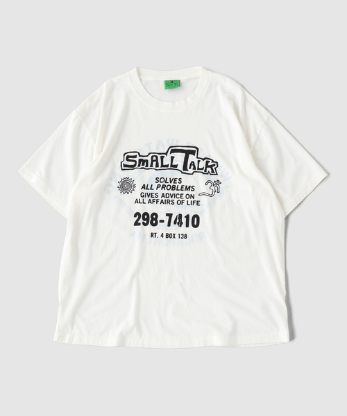 JOURNAL STANDARD(ジャーナルスタンダード)の「SMALL TALK STUDIO / スモールトークスタジオ SS T SHIRT-IN&OUT(Tシャツ/カットソー・メンズ・ホワイト×ホワイト/ホワイト系その他・MEDIUM/LARGE)」の2枚目の写真