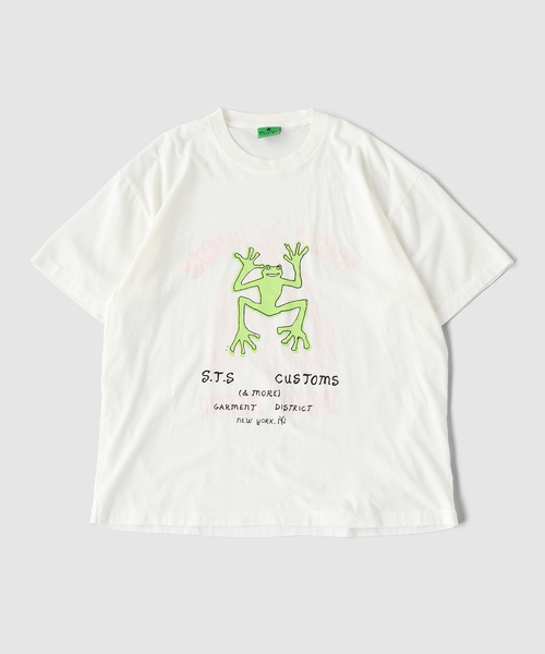 JOURNAL STANDARD(ジャーナルスタンダード)の「SMALL TALK STUDIO / スモールトークスタジオ SS T SHIRT-IN&OUT(Tシャツ/カットソー・メンズ・ホワイト×ホワイト/ホワイト系その他・MEDIUM/LARGE)」の1枚目の写真
