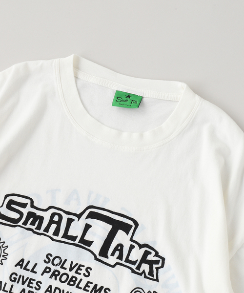 JOURNAL STANDARD(ジャーナルスタンダード)の「SMALL TALK STUDIO / スモールトークスタジオ SS T SHIRT-IN&OUT(Tシャツ/カットソー・メンズ・ホワイト×ホワイト/ホワイト系その他・MEDIUM/LARGE)」の4枚目の写真